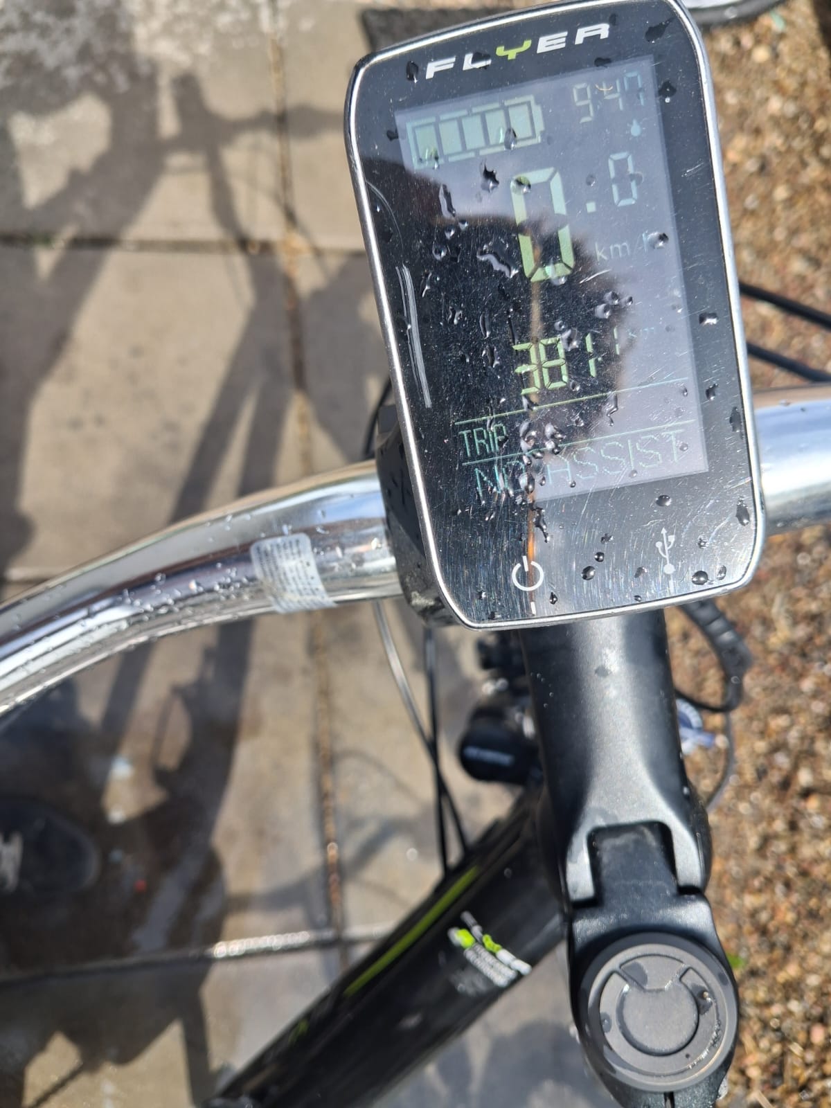 Wyświetlacz e-bike Flyer – serwis Ustanów Konstancin