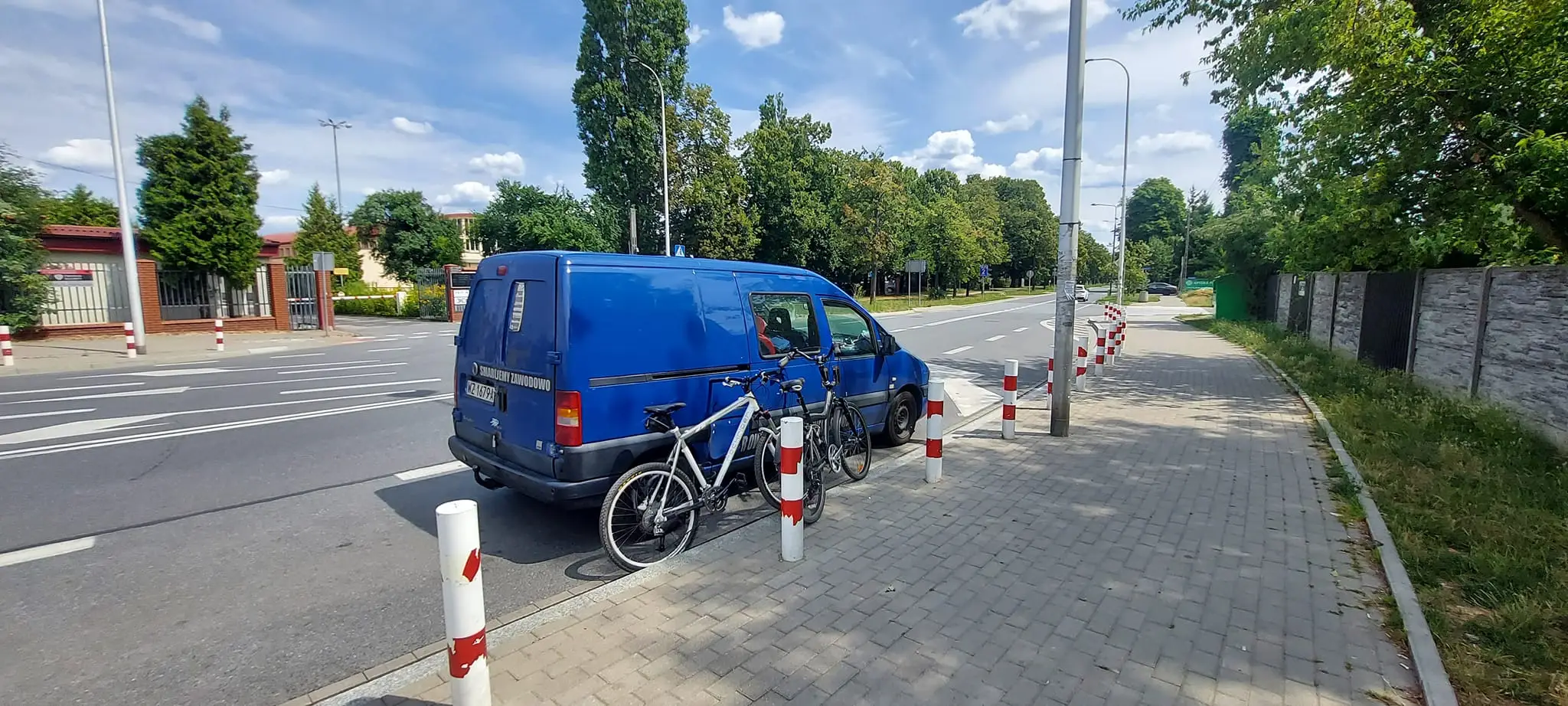 Van serwisowy Pogotowie Rowerowe – Józefosław