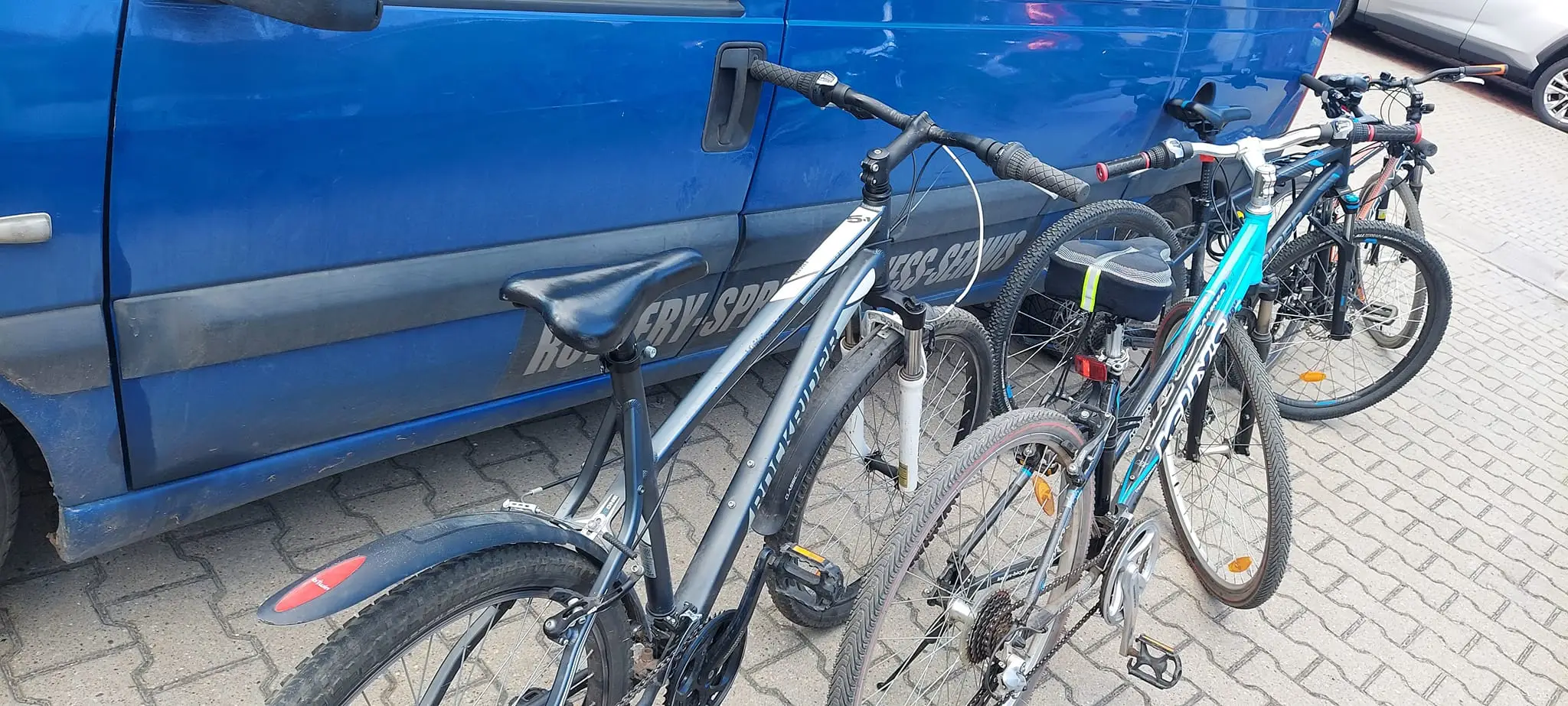 Van serwisowy Pogotowie Rowerowe – Warszawa Zawady