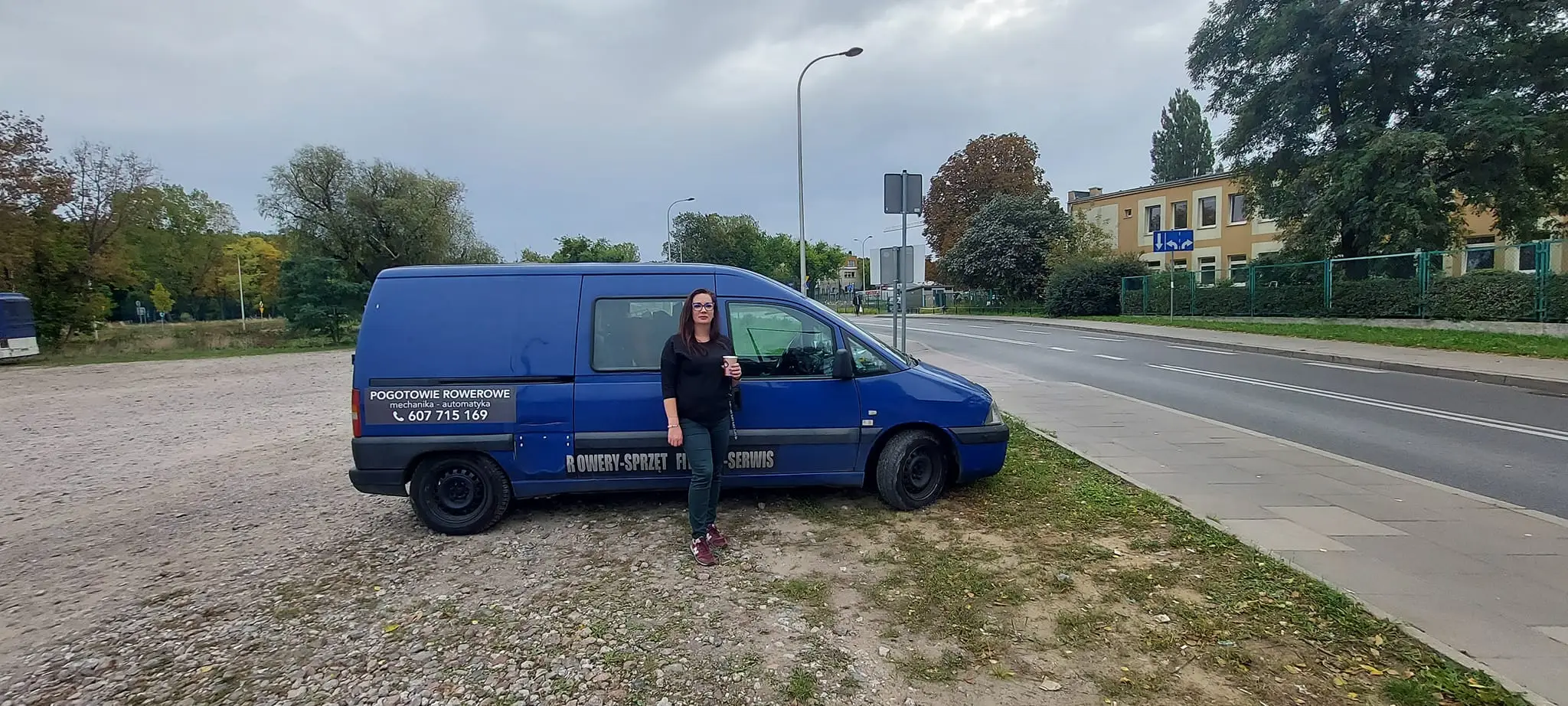 Van serwisowy – Pogotowie Rowerowe Wawer